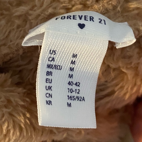 sherpa cropped hoodie - Picture 2 of 5